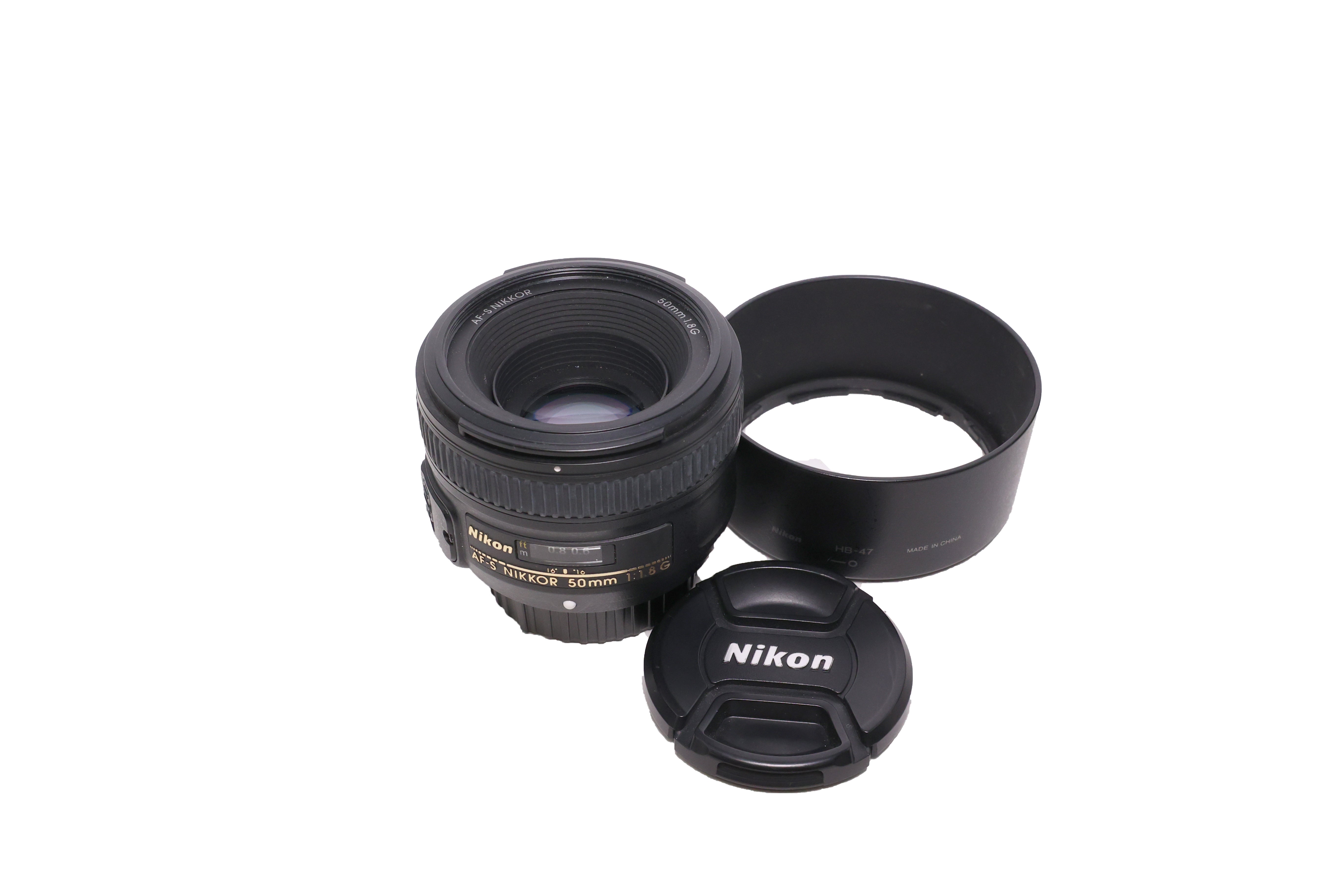 USED Nikon 50mm F1.8 G AF-S Lens