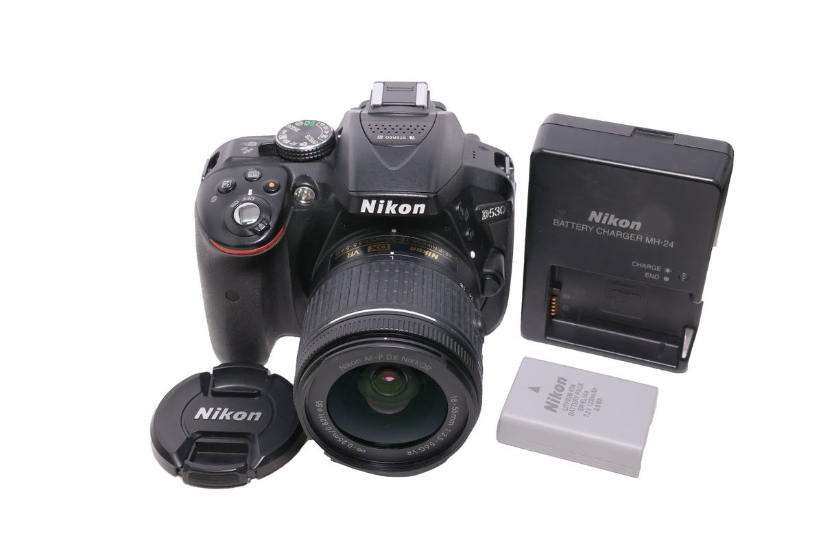 USED Nikon D5300 18-55mm VR II Kit Blk