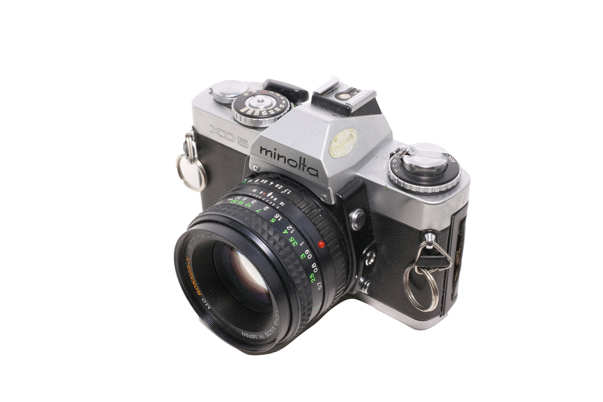 Used Minolta XD5 w/ 50mm f1.7