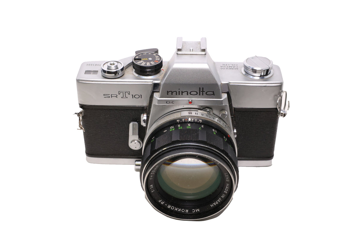 Used Minolta SRT-101 w/ 58mm f1.4