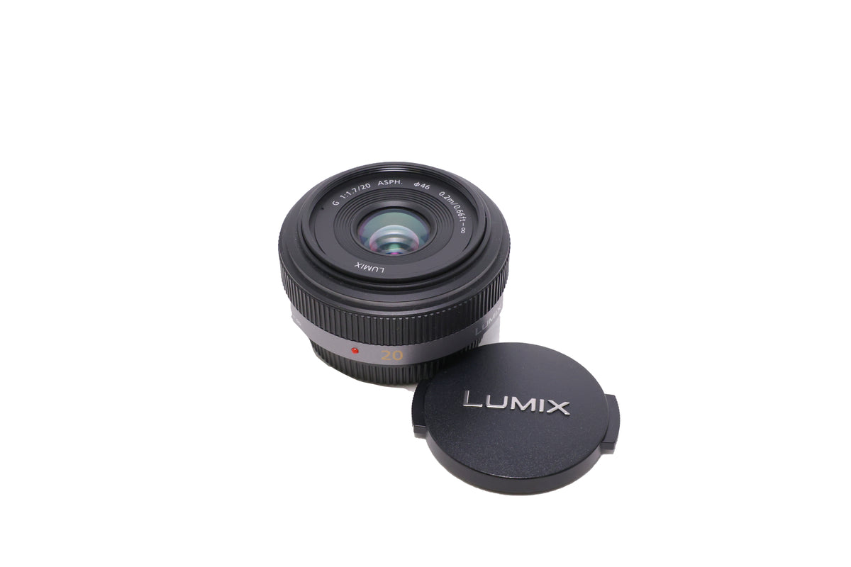 USED Panasonic 20mm F1.7 ASPH. Lumix G