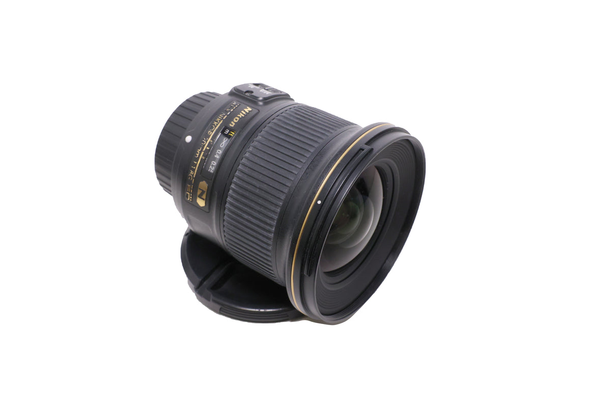 USED Nikon 20mm f1.8 G Nikkor AF-S ED