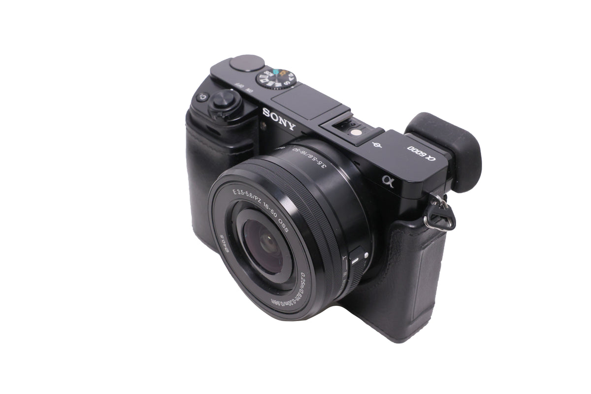 USED Sony Alpha a6000 Mirrorless Digital Camera with 16-50mm Lens (Black)