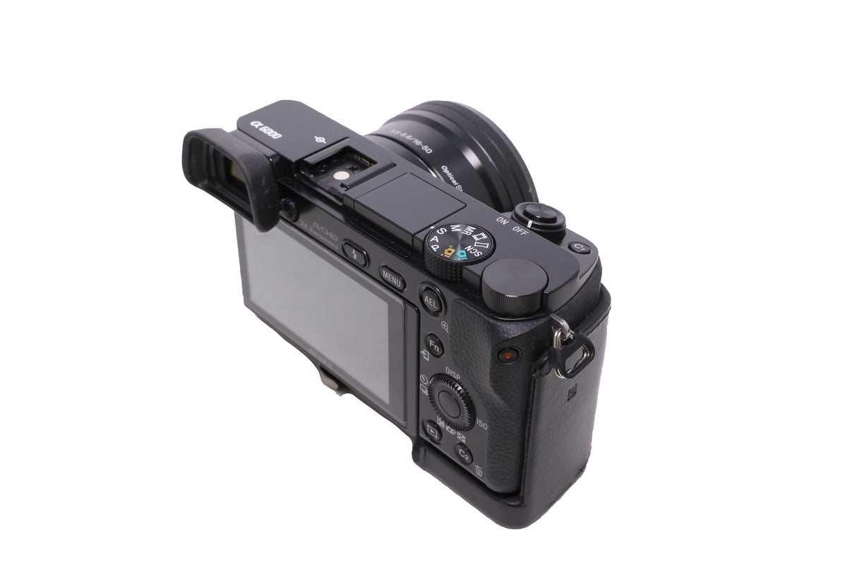 USED Sony Alpha a6000 Mirrorless Digital Camera with 16-50mm Lens (Black)