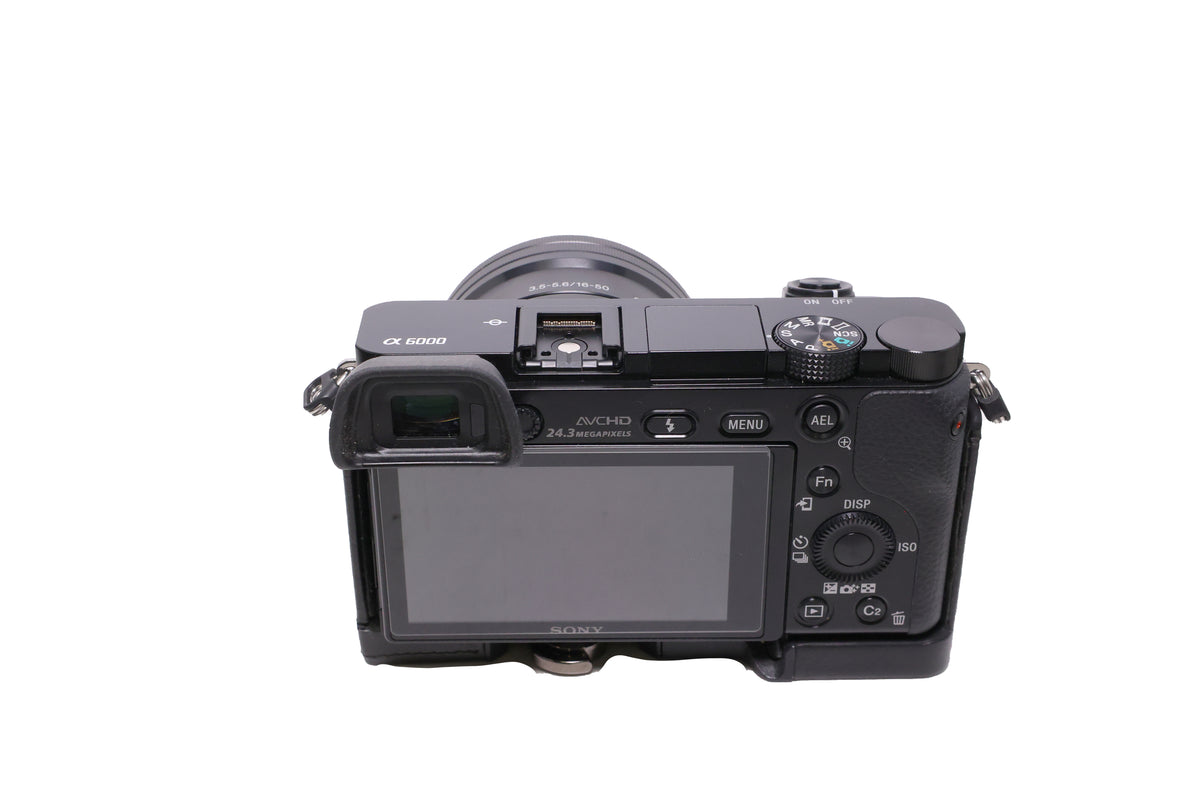 USED Sony Alpha a6000 Mirrorless Digital Camera with 16-50mm Lens (Black)