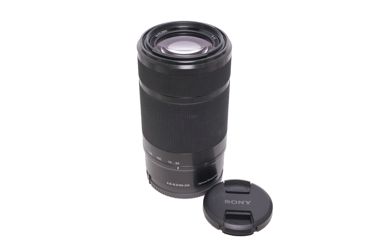 USED Sony 55-210mm F4.5-6.3 OSS E-Mount Lens (Black)