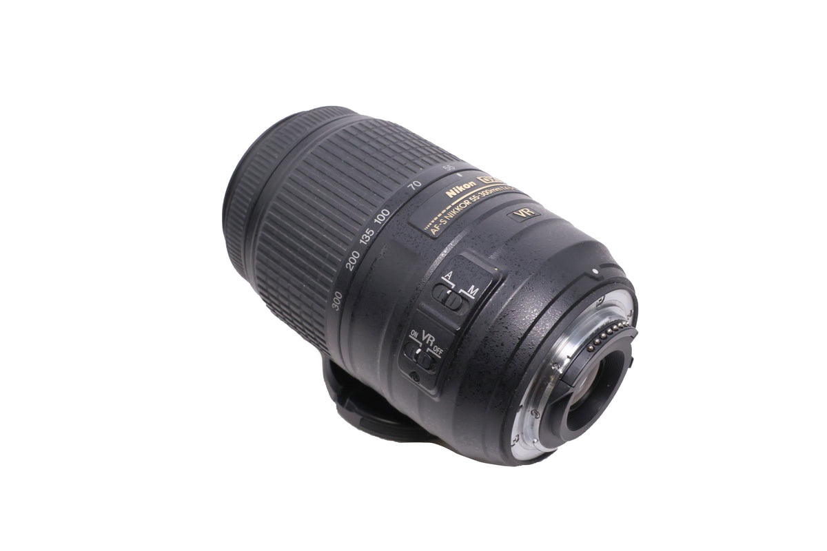 USED Nikon 55-300mm F4.5-5.6 G VR AF-S DX Lens