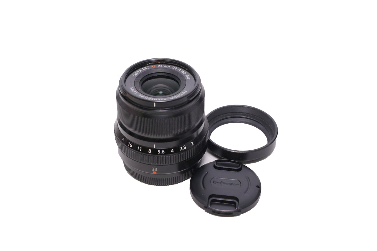 USED Fujifilm XF 23MM F2 R WR Lens Black