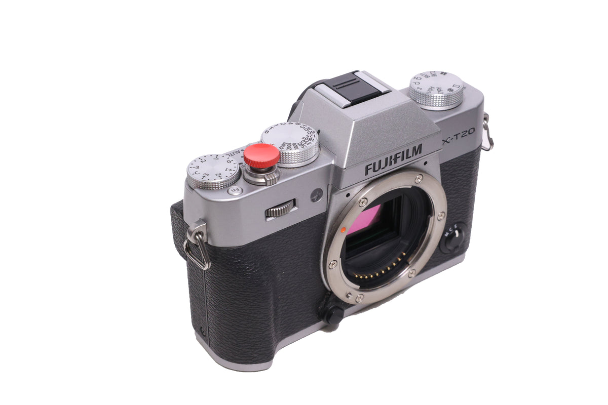 USED Fujifilm X-T20 Mirrorless Camera (Silver, Body Only)