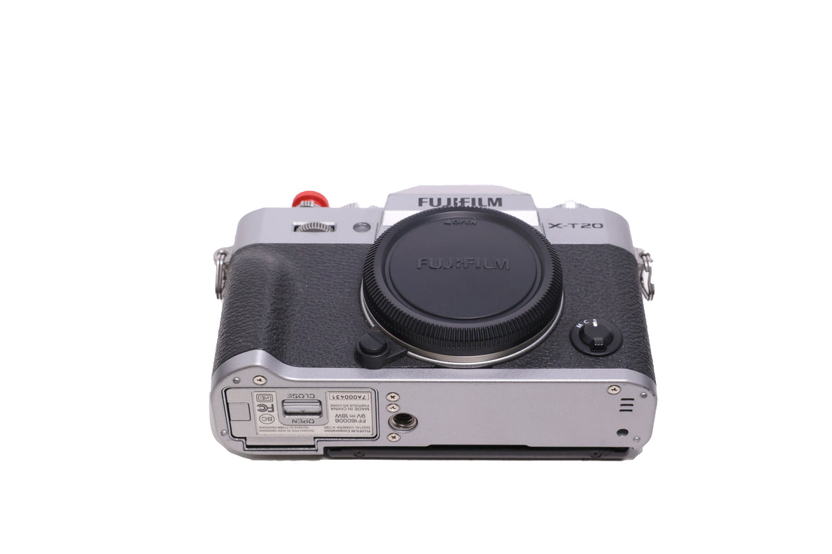 USED Fujifilm X-T20 Mirrorless Camera (Silver, Body Only)