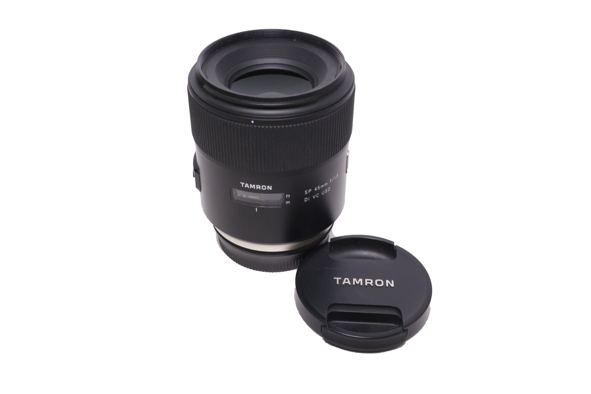 USED Tamron SP 45mm f/1.8 Di VC USD Lens for  Canon EF