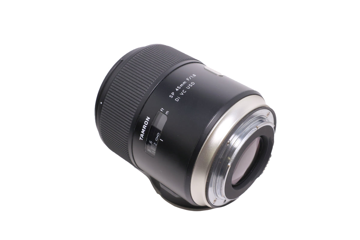 USED Tamron SP 45mm f/1.8 Di VC USD Lens for  Canon EF