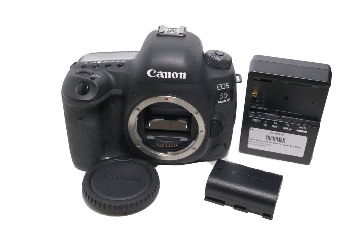 USED Canon EOS 5D Mark IV Digital SLR Body
