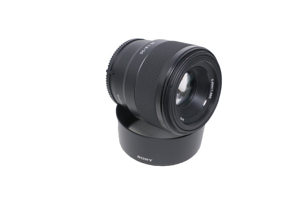 Used Sony 50mm f1.8 FE Lens