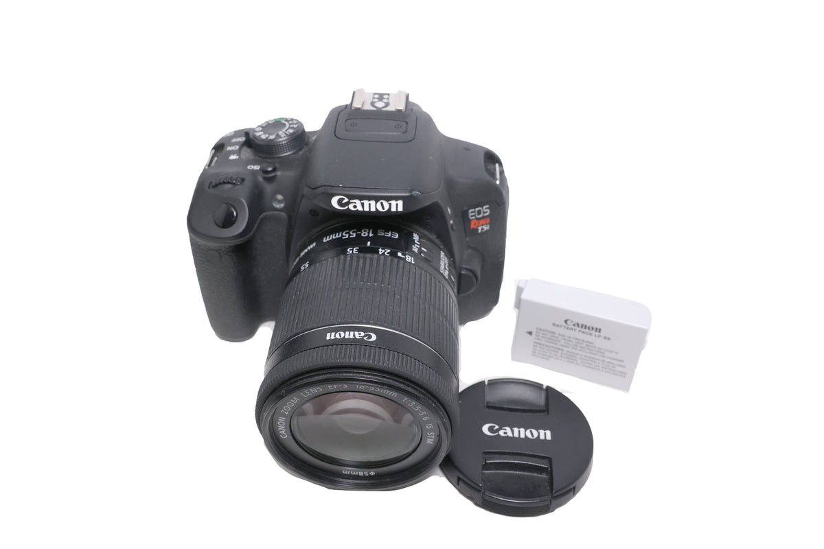 USED Canon EOS Digital Rebel T5i DSLR Camera w/ 18-55mm STM Lens