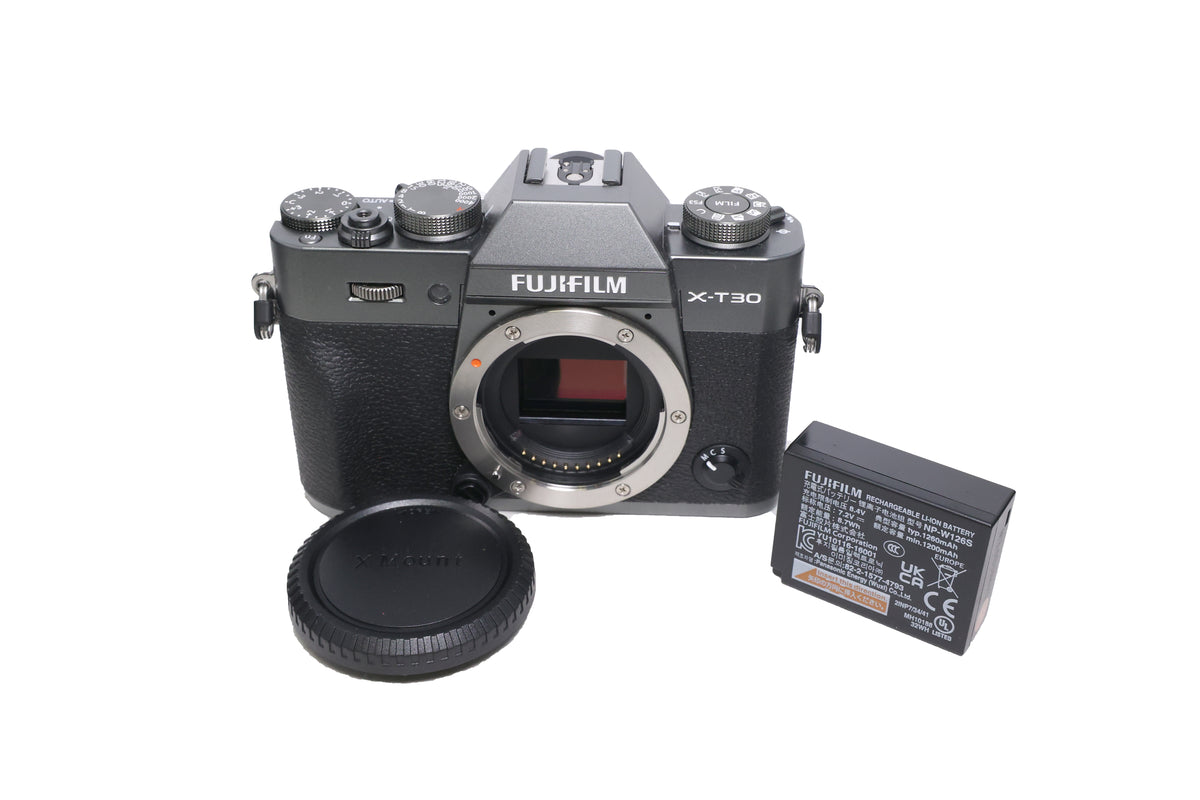 USED FUJIFILM X-T30 III Mirrorless Camera (Charcoal Silver)