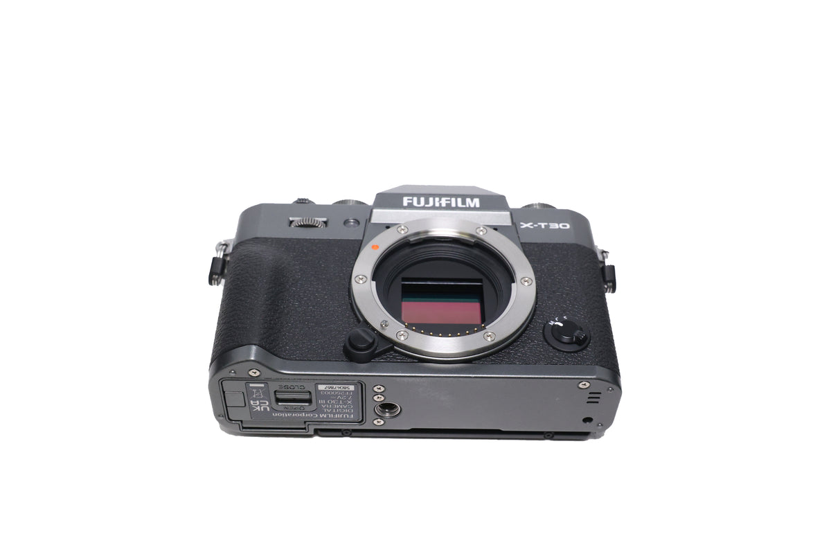USED FUJIFILM X-T30 III Mirrorless Camera (Charcoal Silver)