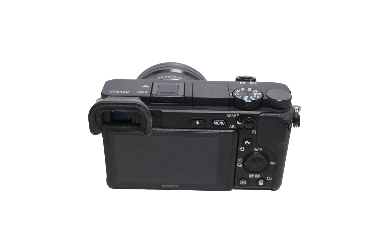 Used Sony a6400 Mirrorless Camera Kit  with 16-50mm lens