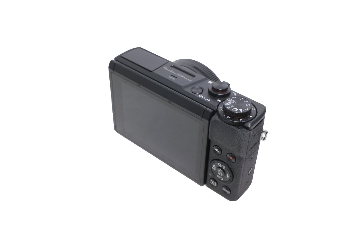 Used Canon PowerShot G7X Mark III  Digital Camera (Black)