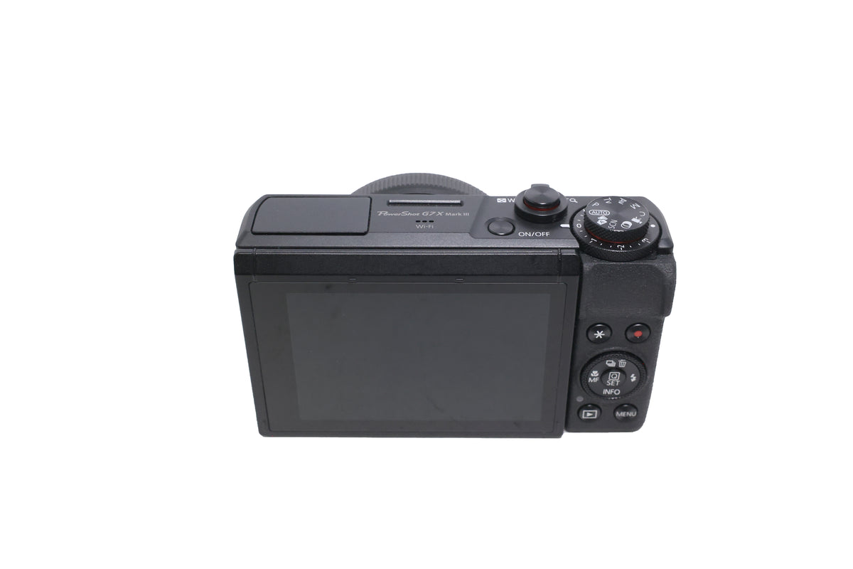 Used Canon PowerShot G7X Mark III  Digital Camera (Black)