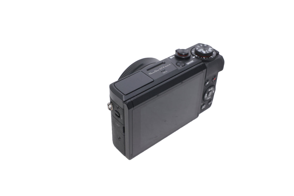 Used Canon PowerShot G7X Mark III  Digital Camera (Black)