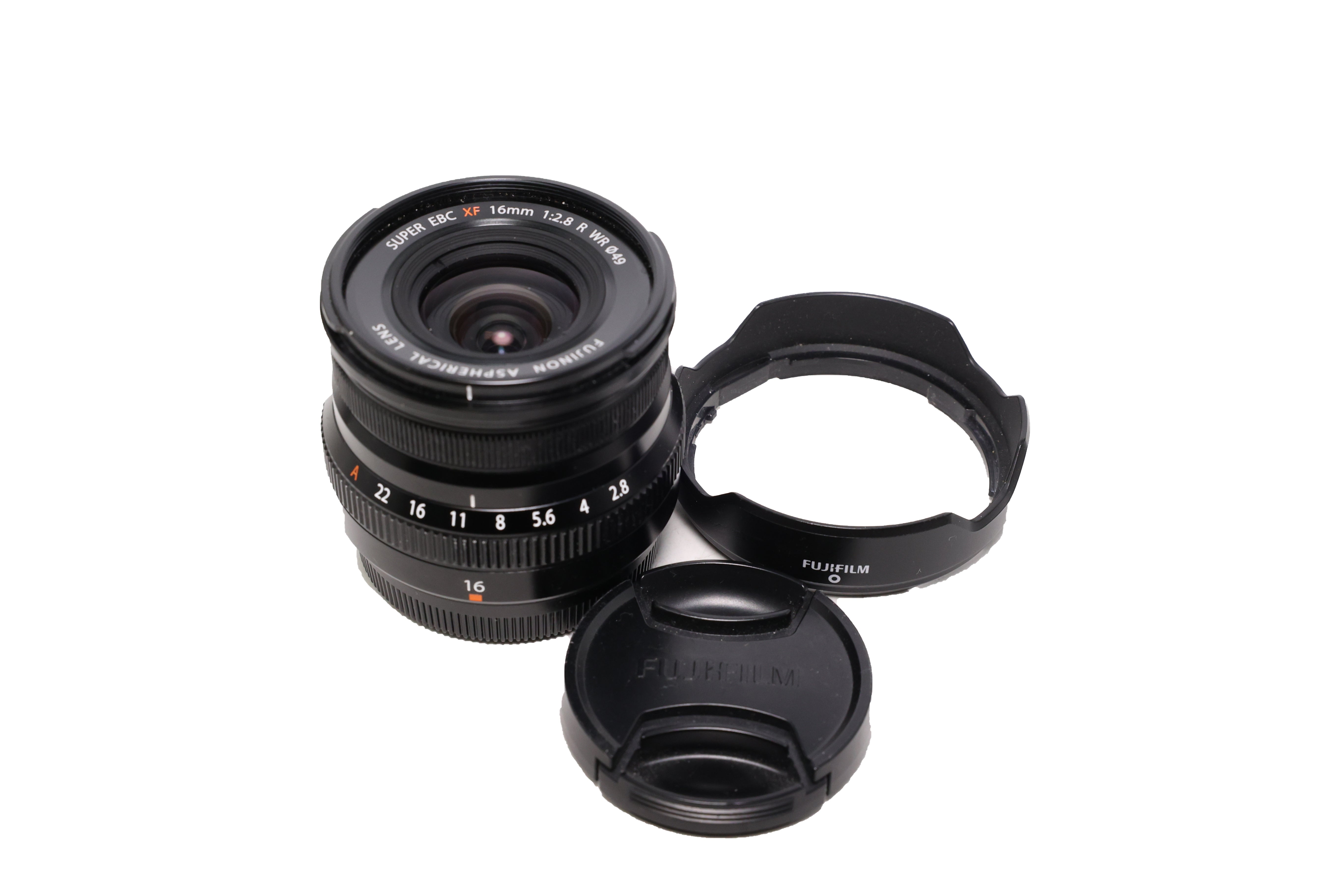 USED Fujifilm 16mm F2.8 R WR Lens (Blk)