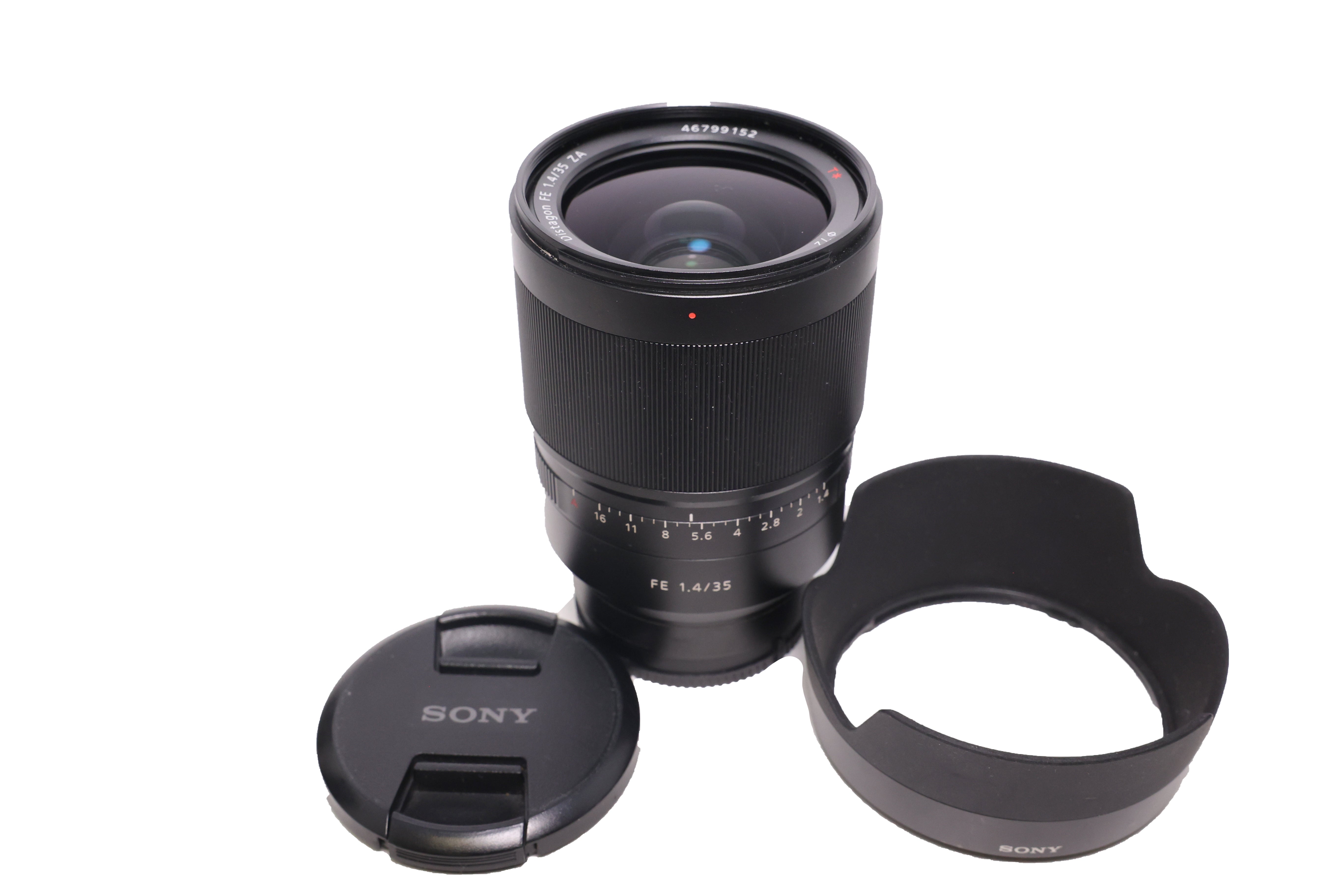 USED Sony 35mm f1.4 Distagon T* FE ZA Lens Full-Frame E-Mount