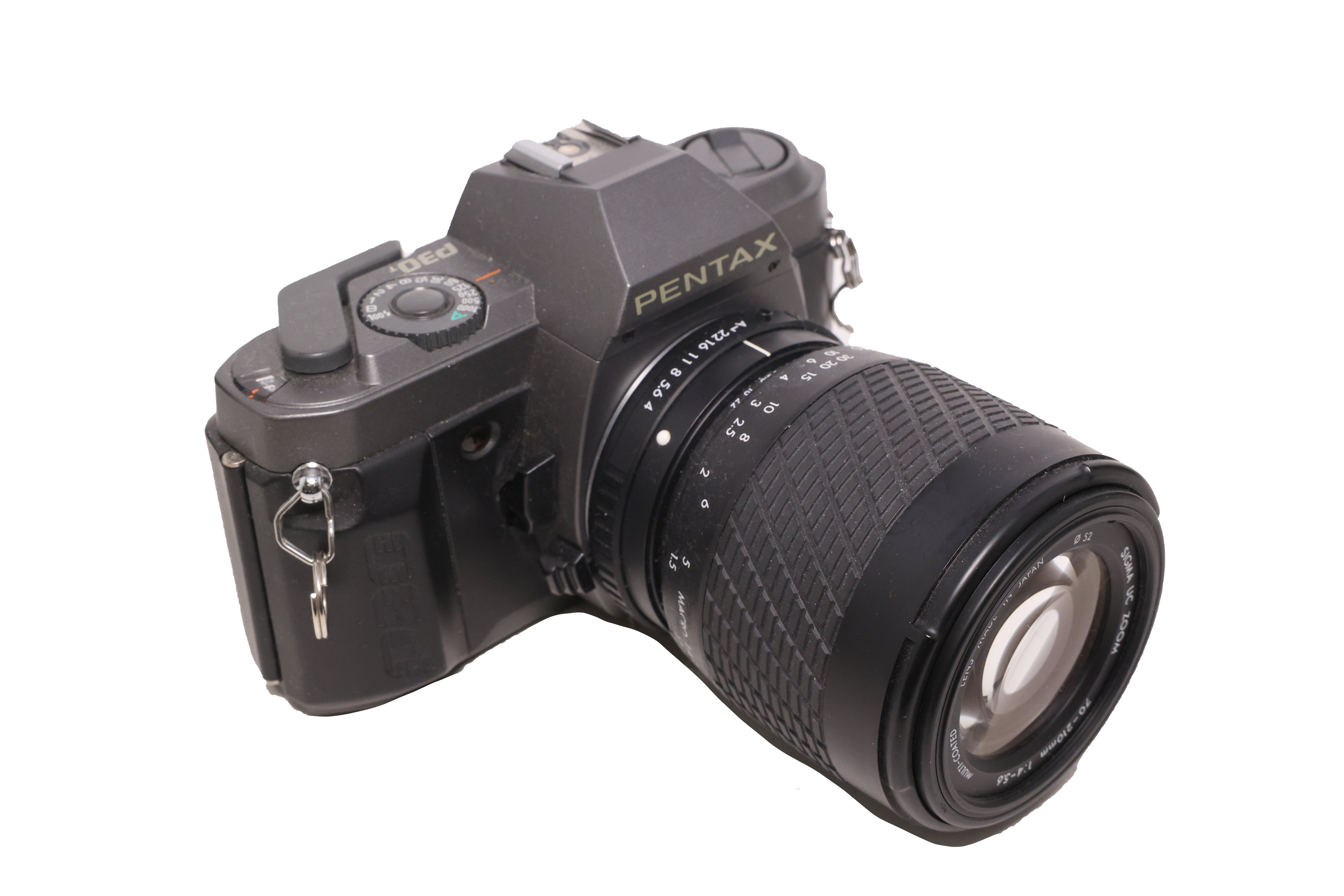 USED Pentax P30t w/ Sigma 70-210mm f/4-5.6