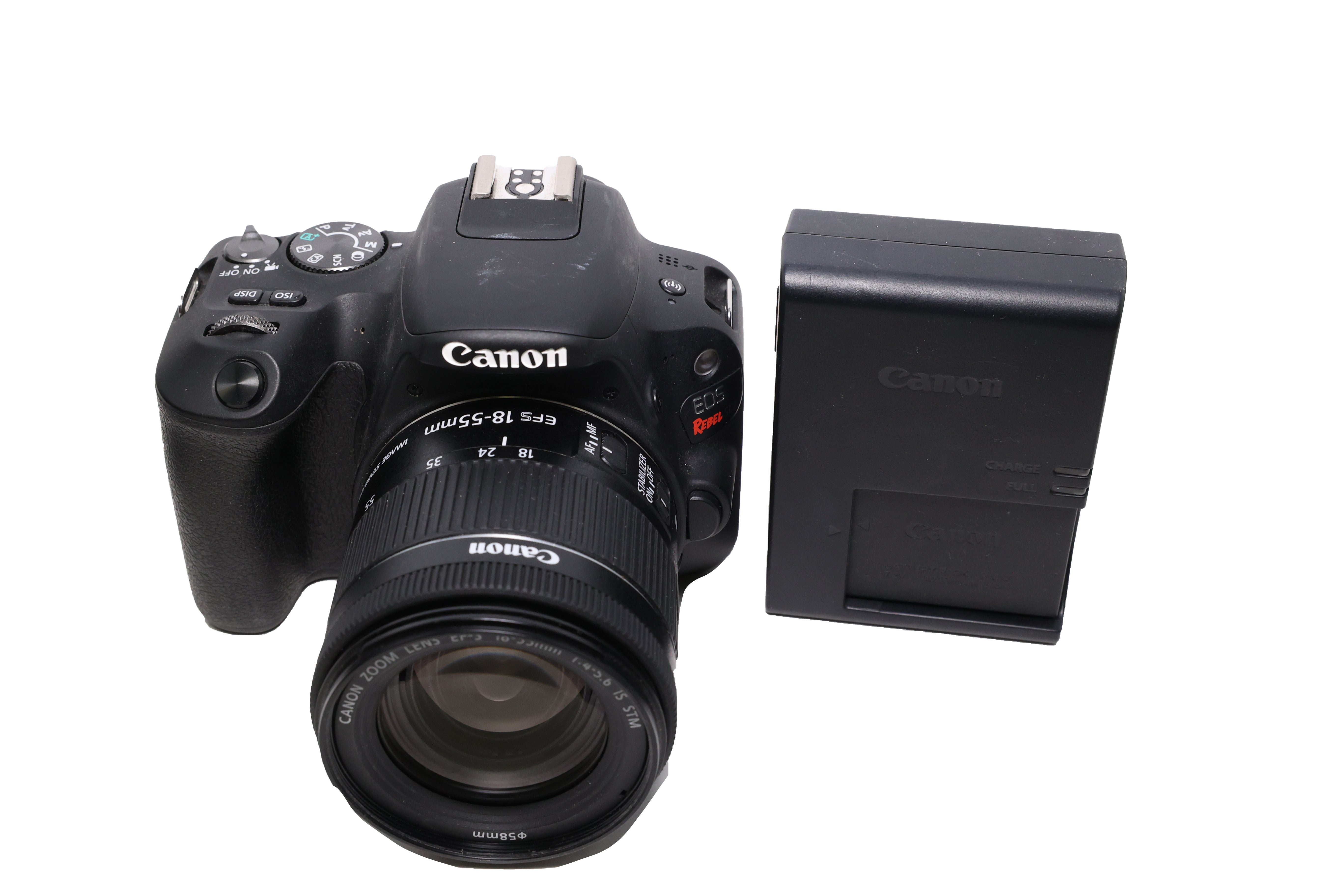 USED Canon EOS Rebel SL2 W/ 18-55mm STM Lens (Black)