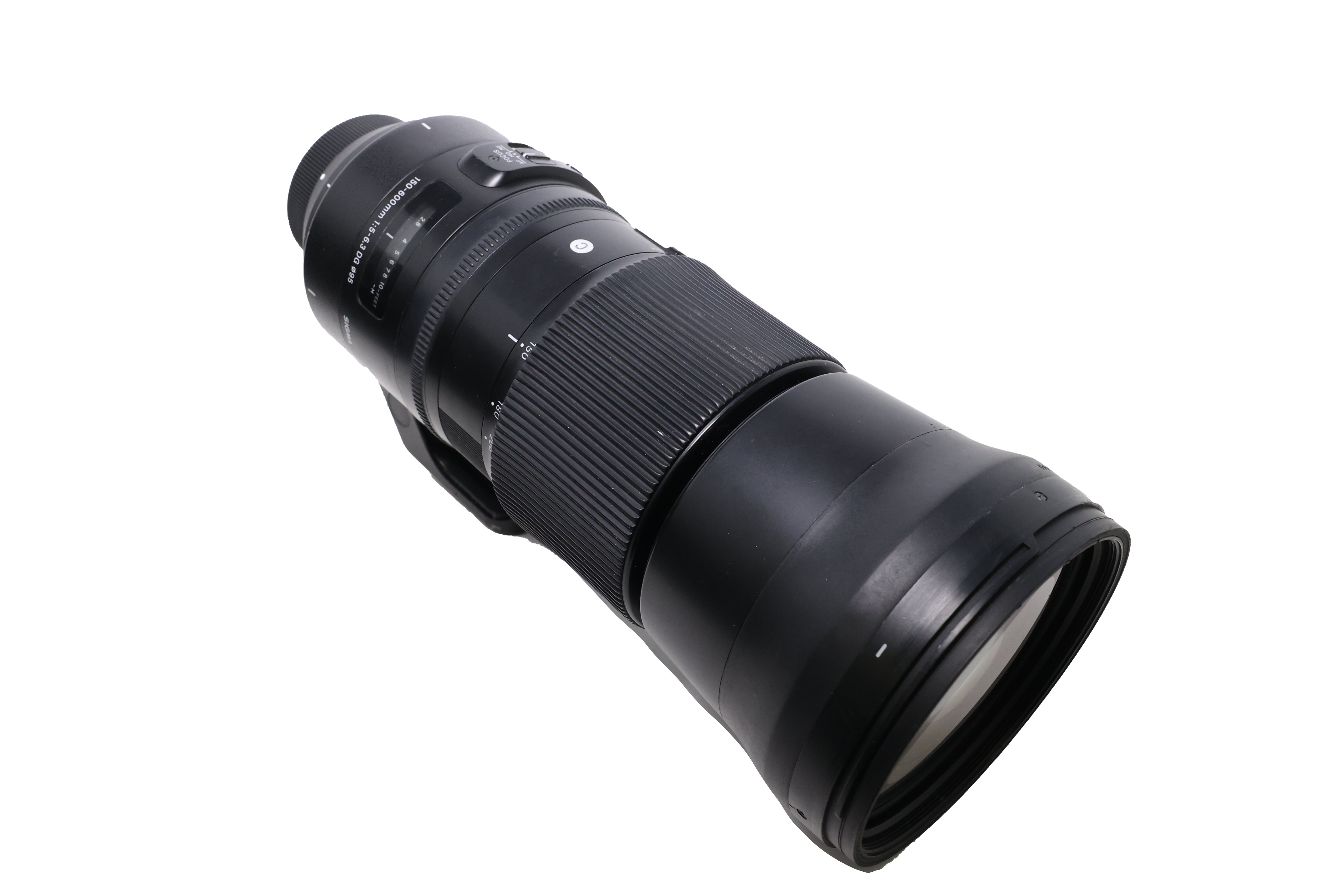 USED Sigma 150-600mm f/5-6.3 DG OS HSM Contemporary Lens for Nikon