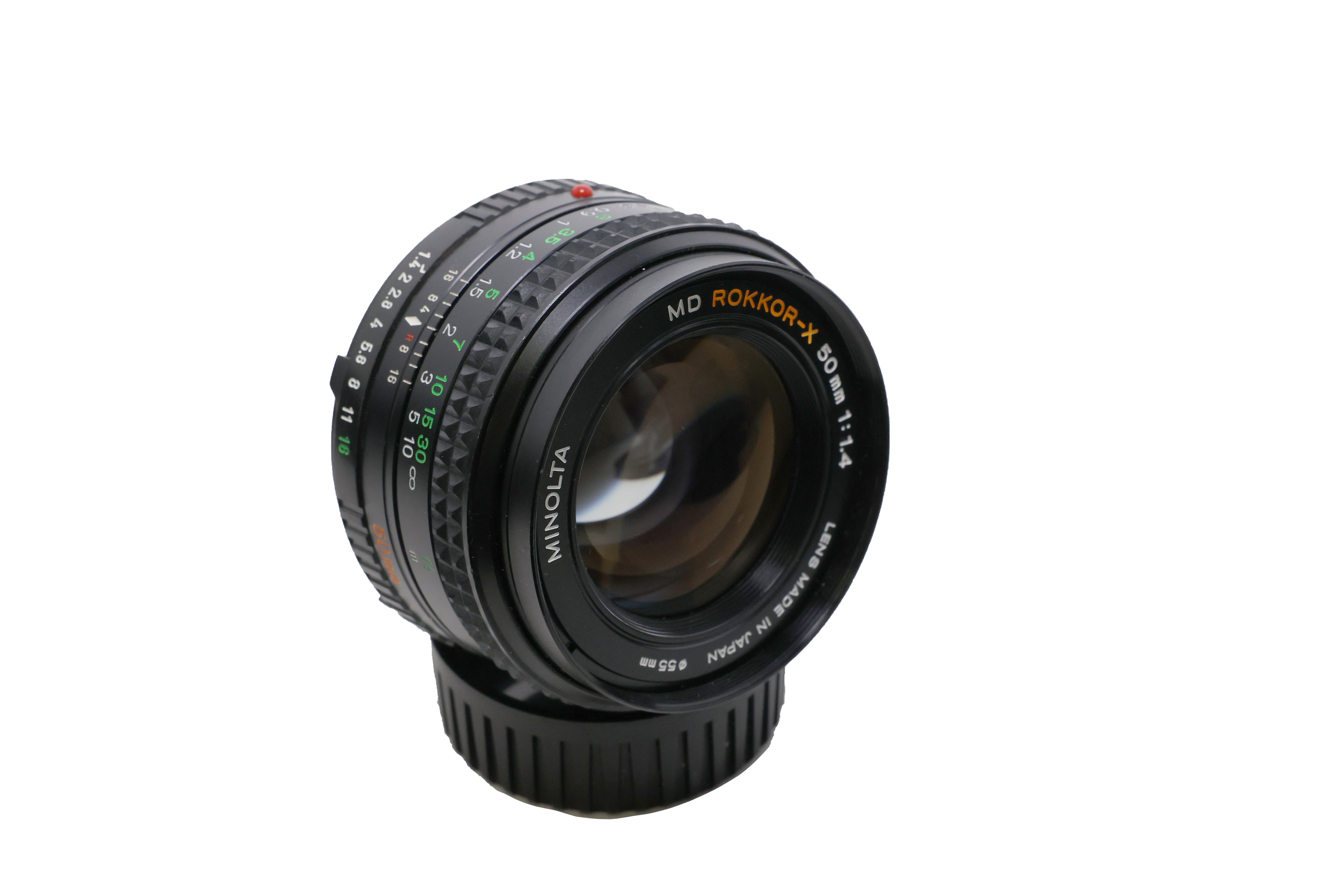 Used Minolta 50mm f1.4 MD