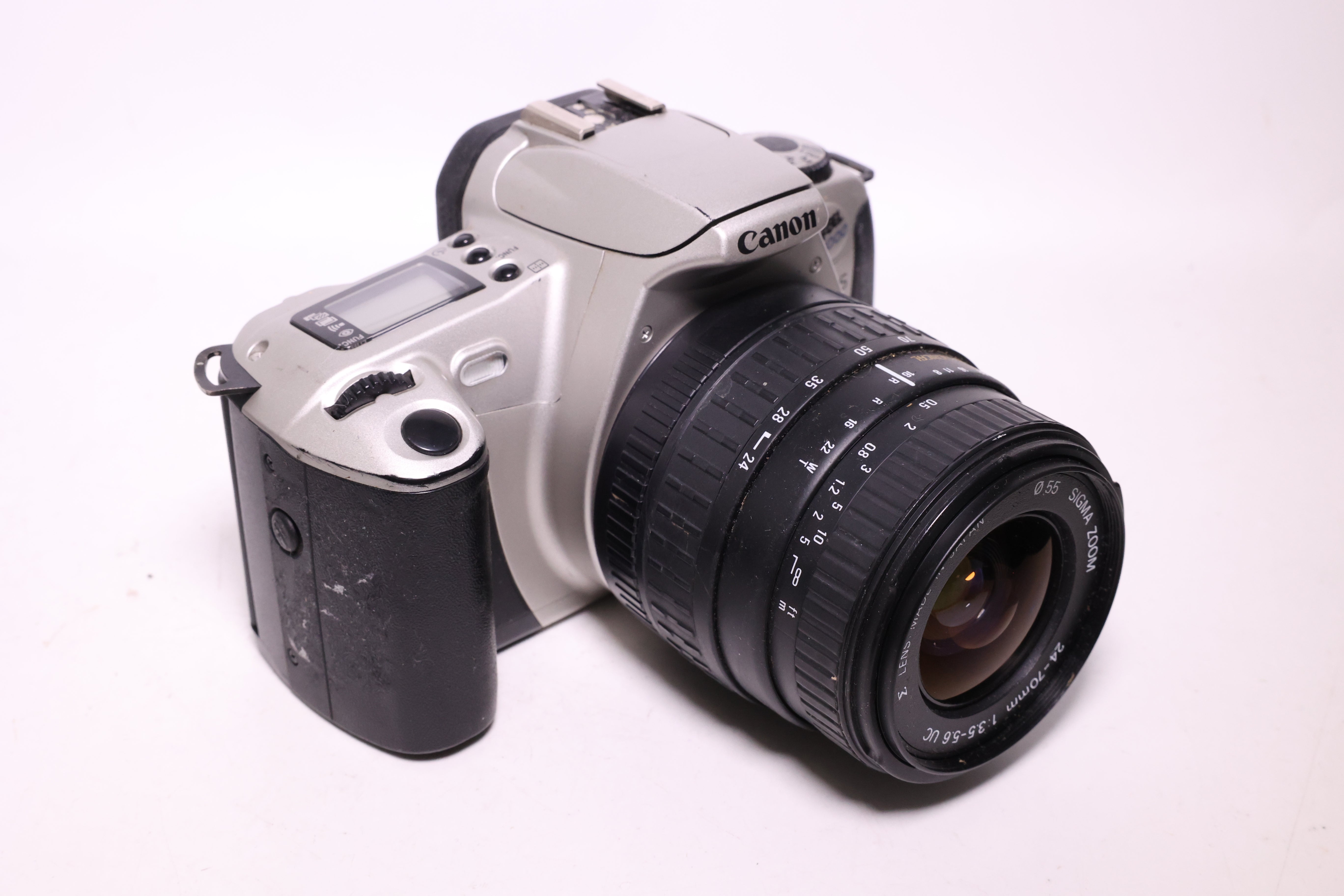 USED Canon EOS Rebel 2000 w/ Sigma 24-70mm f3.5-5.6