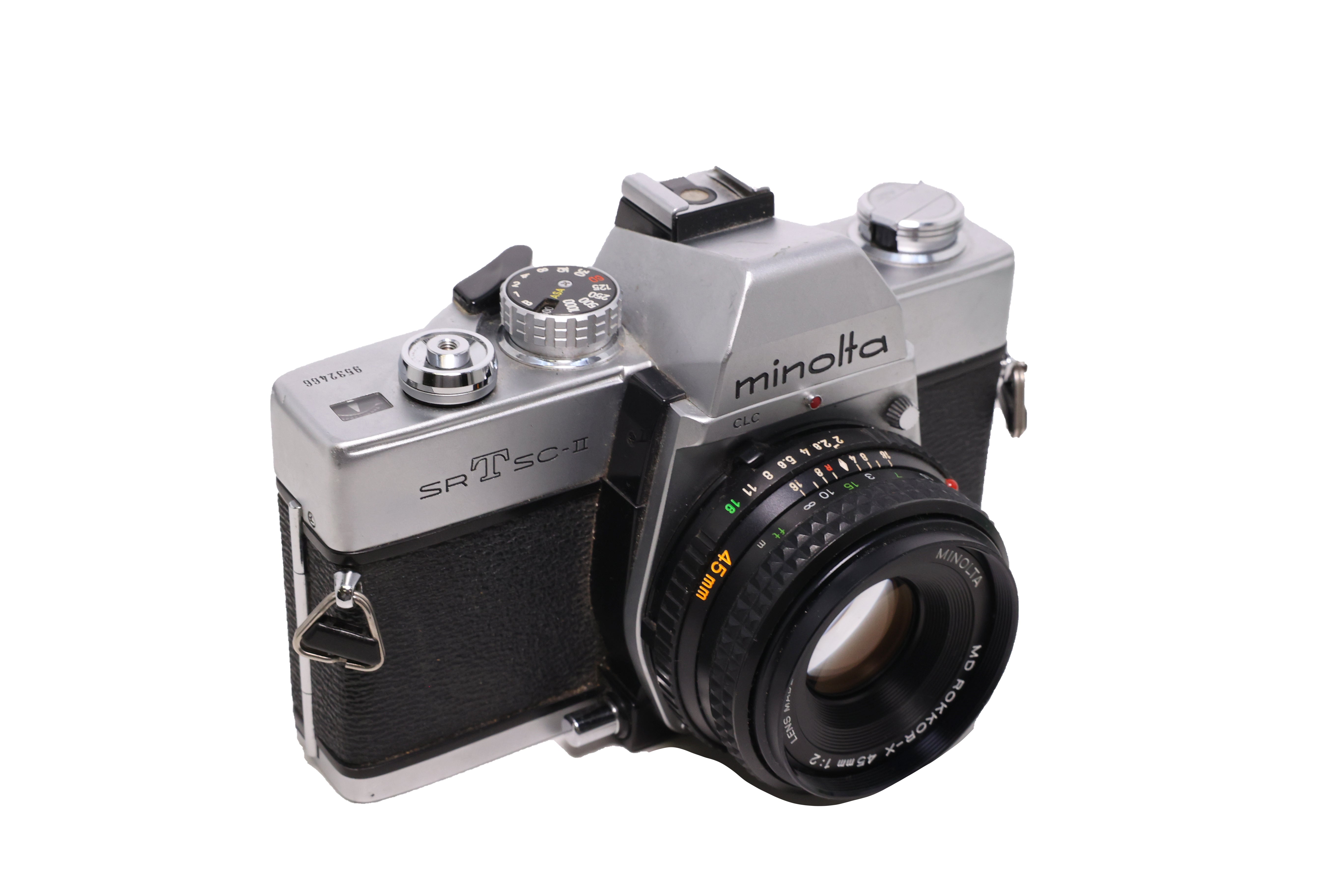 Used Minolta SRT SC-II w/ 45mm f2