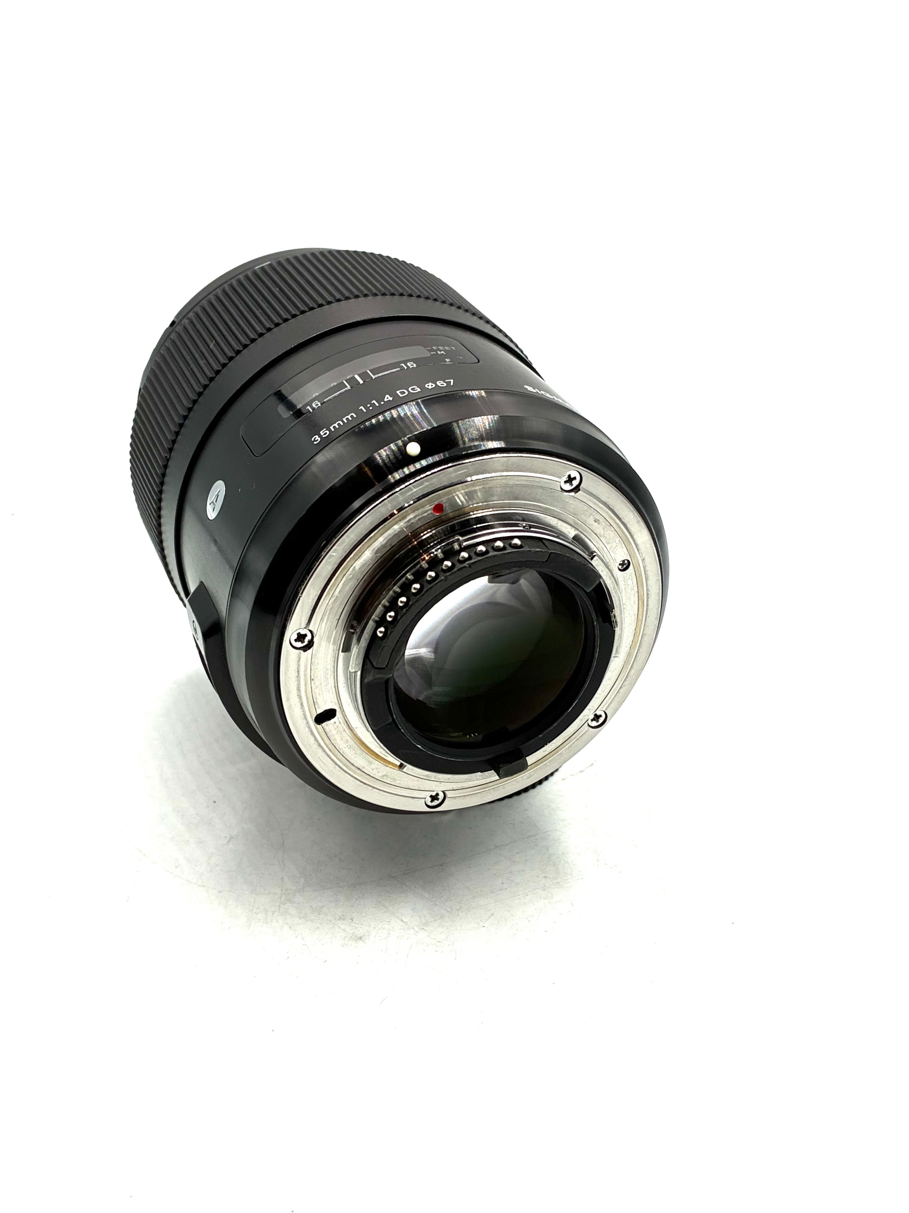 USED Sigma 35mm F1.4 DG HSM Art for Nikon