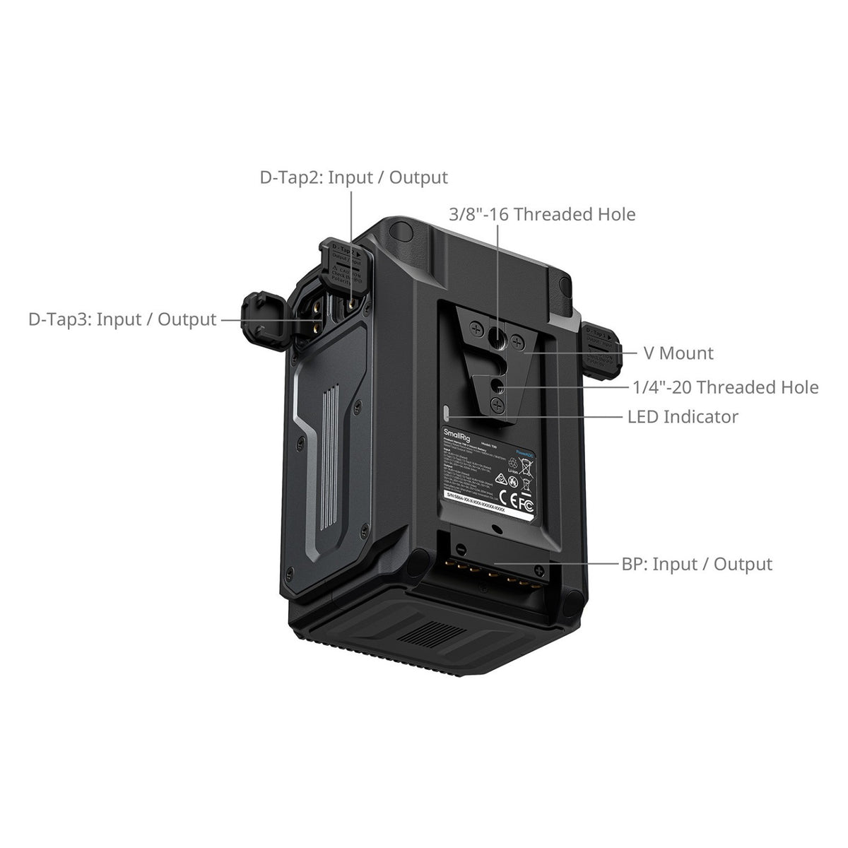 SmallRig T99 V-Mount Battery 5864, product gallery view 2