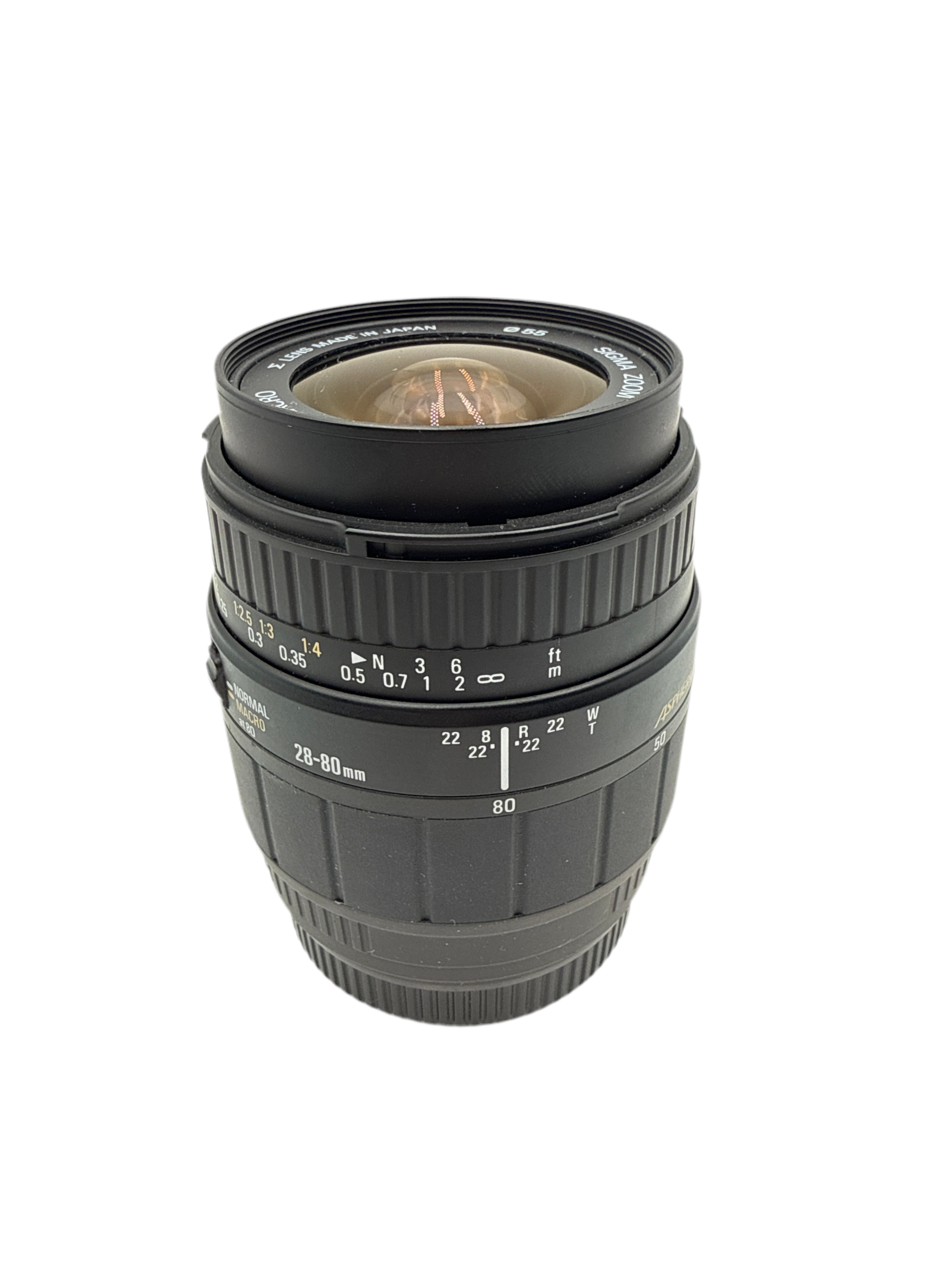 Used Sigma 28-80mm F3.5-5.6 Macro for Minolta AF