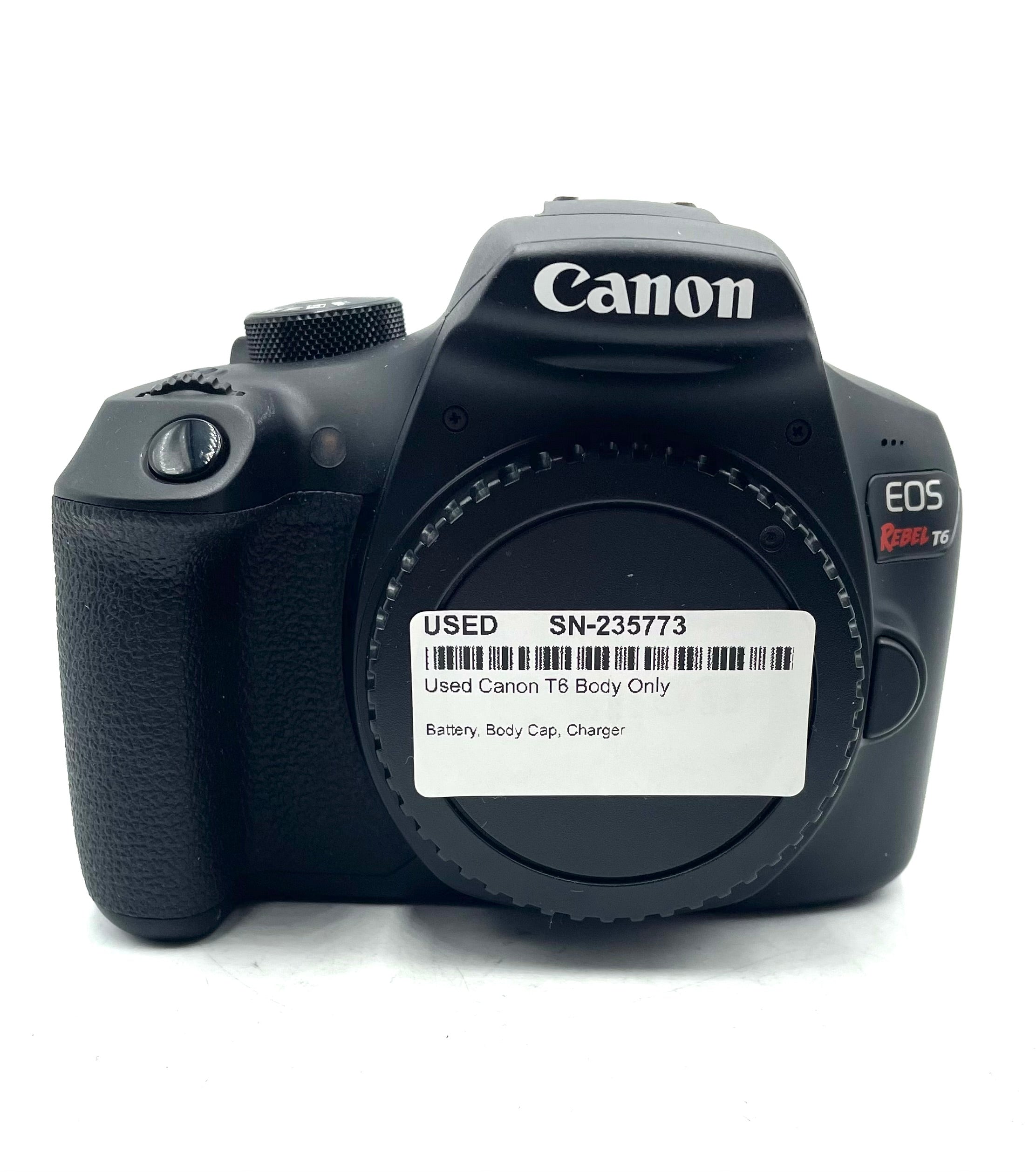 Used Canon T6 Body Only
