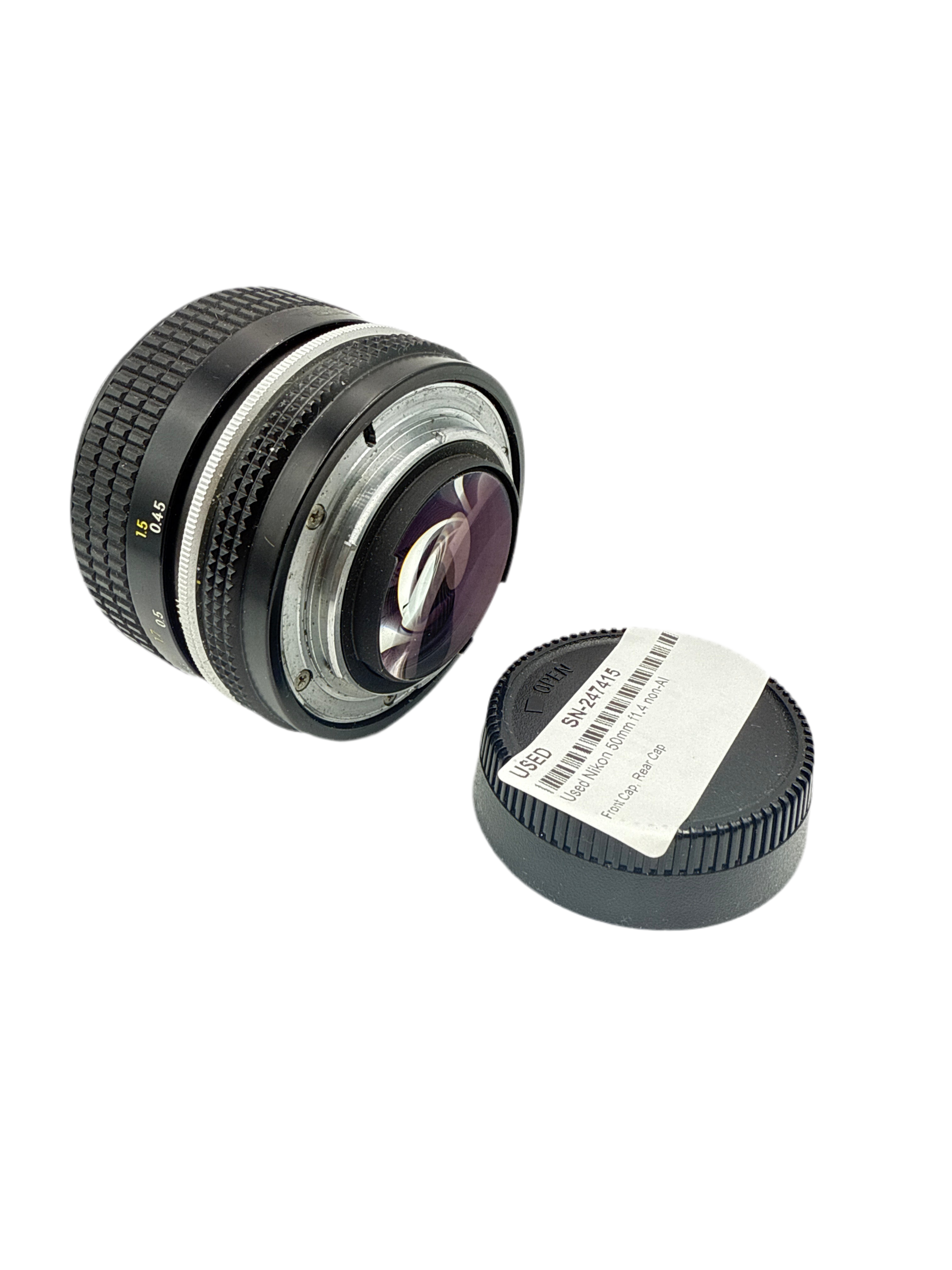 Used Nikon 50mm f1.4 non-AI