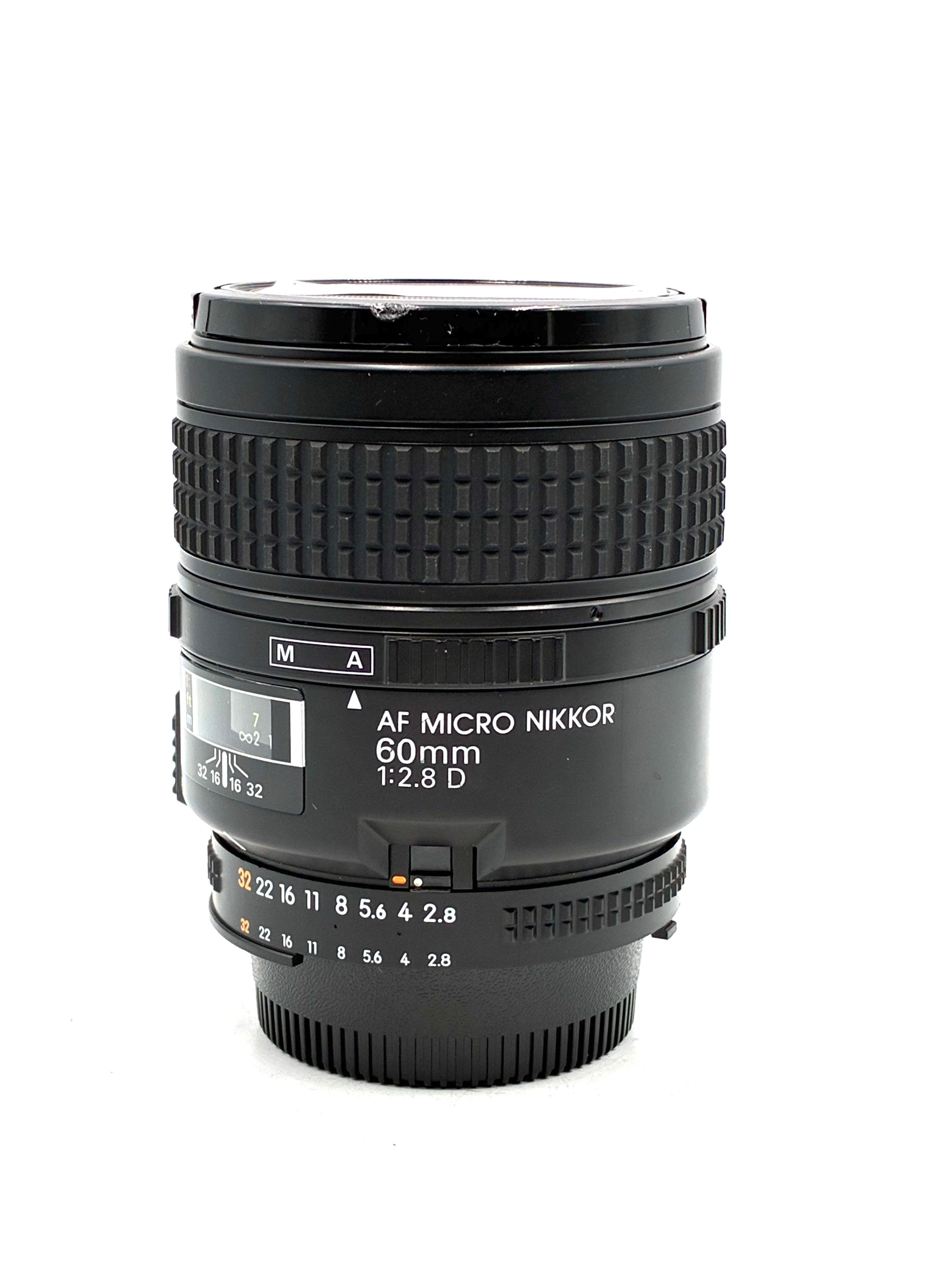 USED Nikon 60mm F2.8 D AF Micro Lens