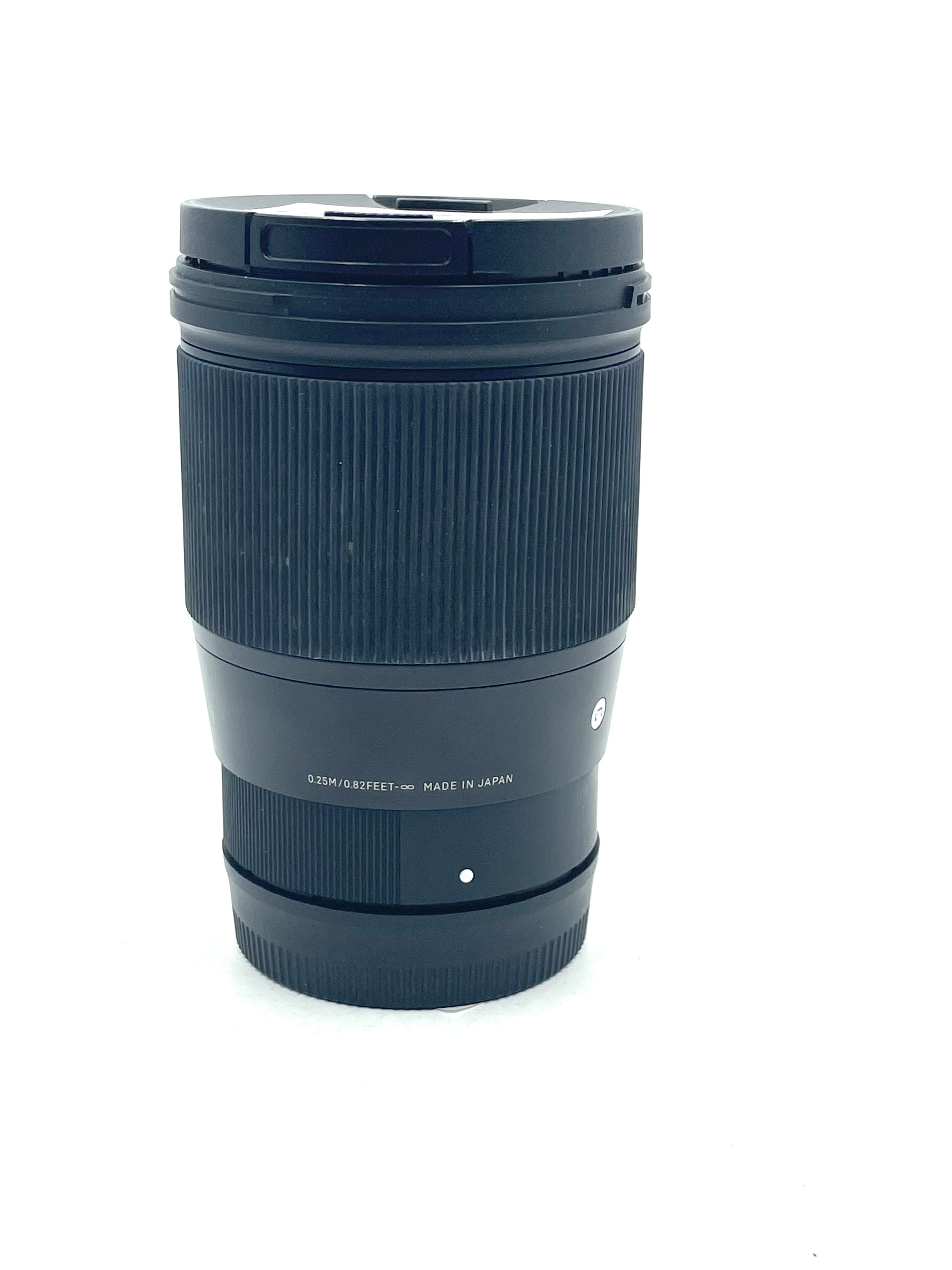 USED Sigma 16mm F1.4 DC DN Contemporary for Sony E mount
