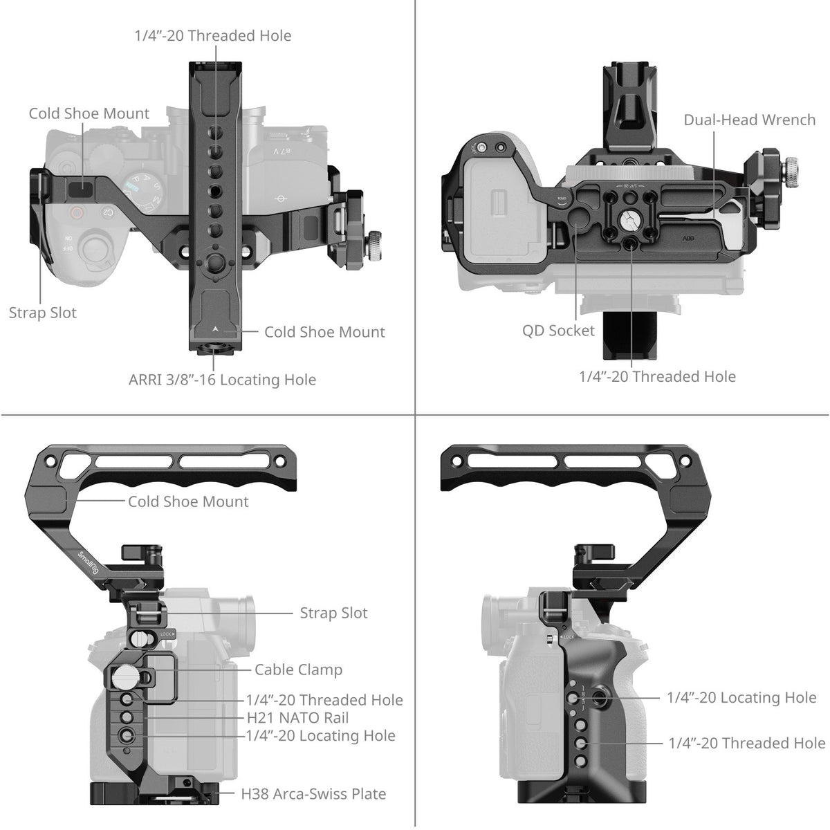 SmallRig 6026 Advanced Cage Kit — product view 4