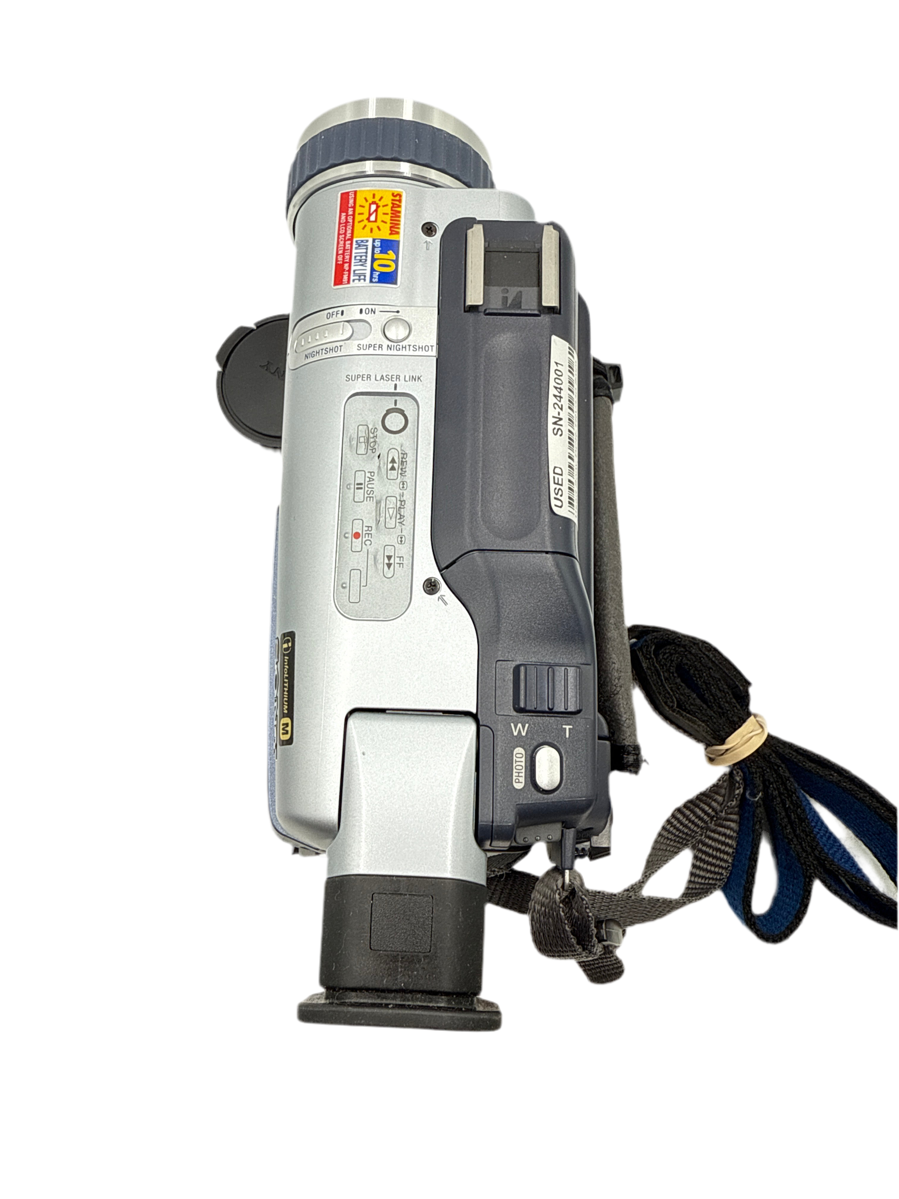 Used Sony DCR-TRV330 8mm Handycam Video Camera