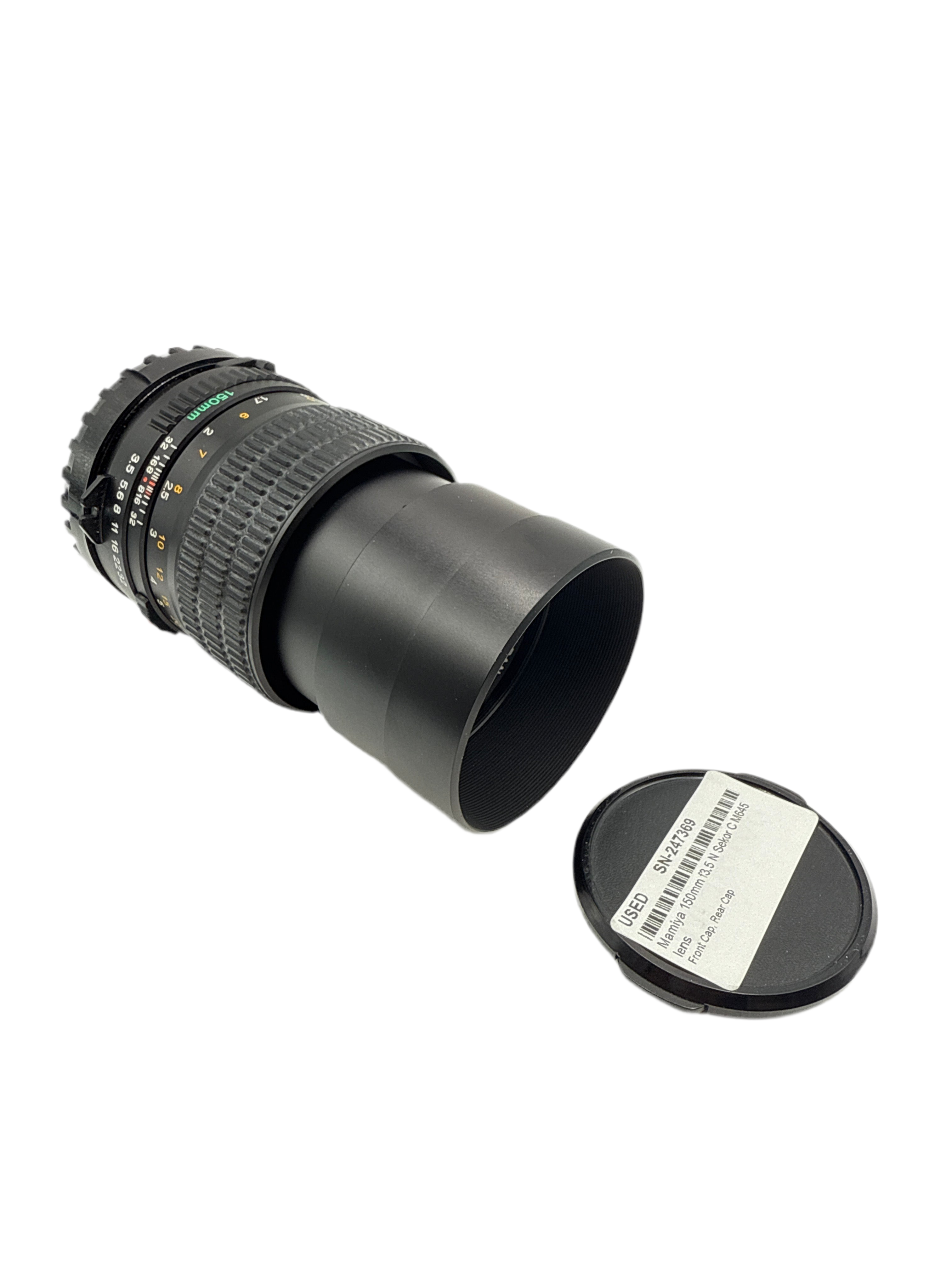 Mamiya 150mm f3.5 N Sekor C M645 lens