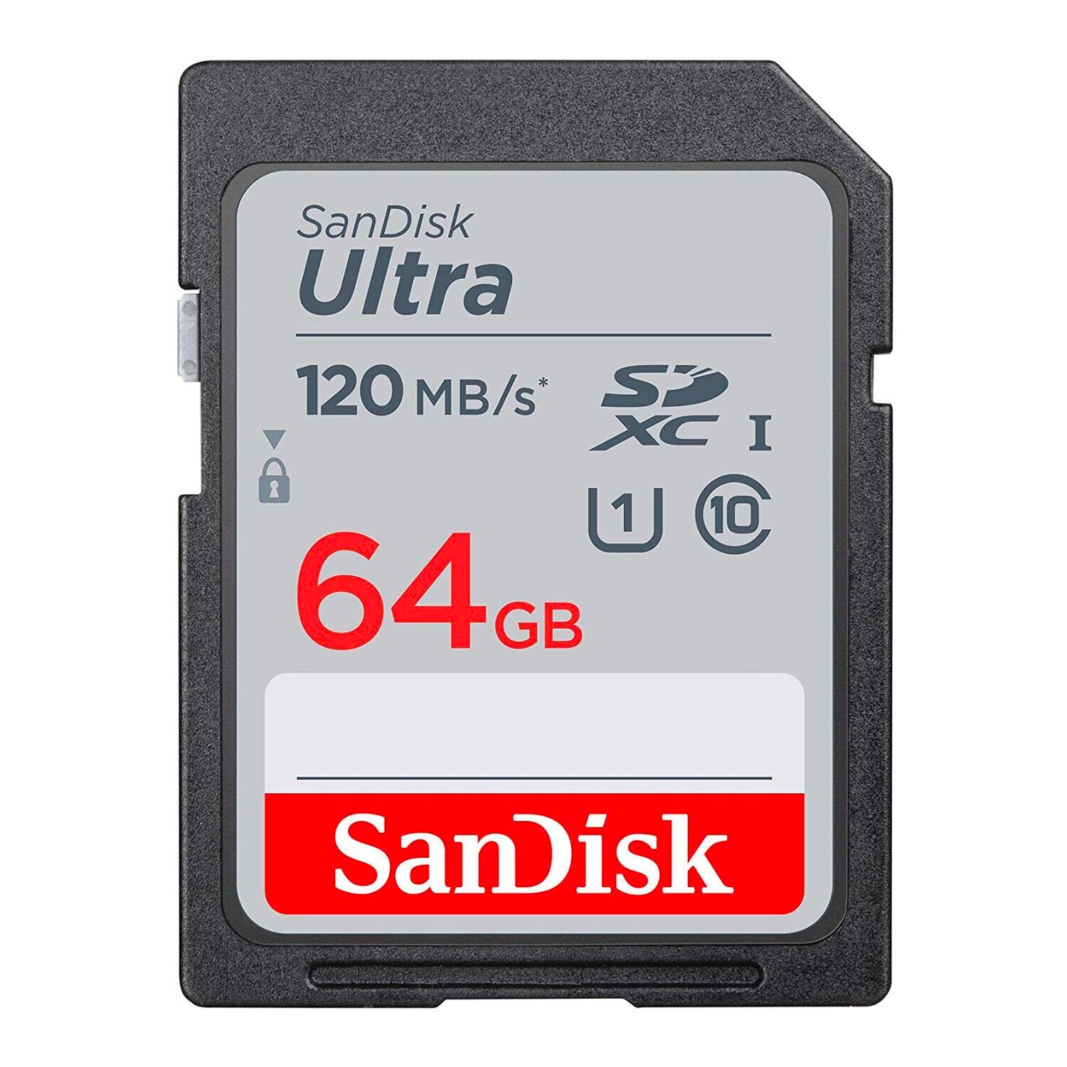 Sandisk Ultra SDXC 64GB (120 MB/s) UHS-I Memory Card