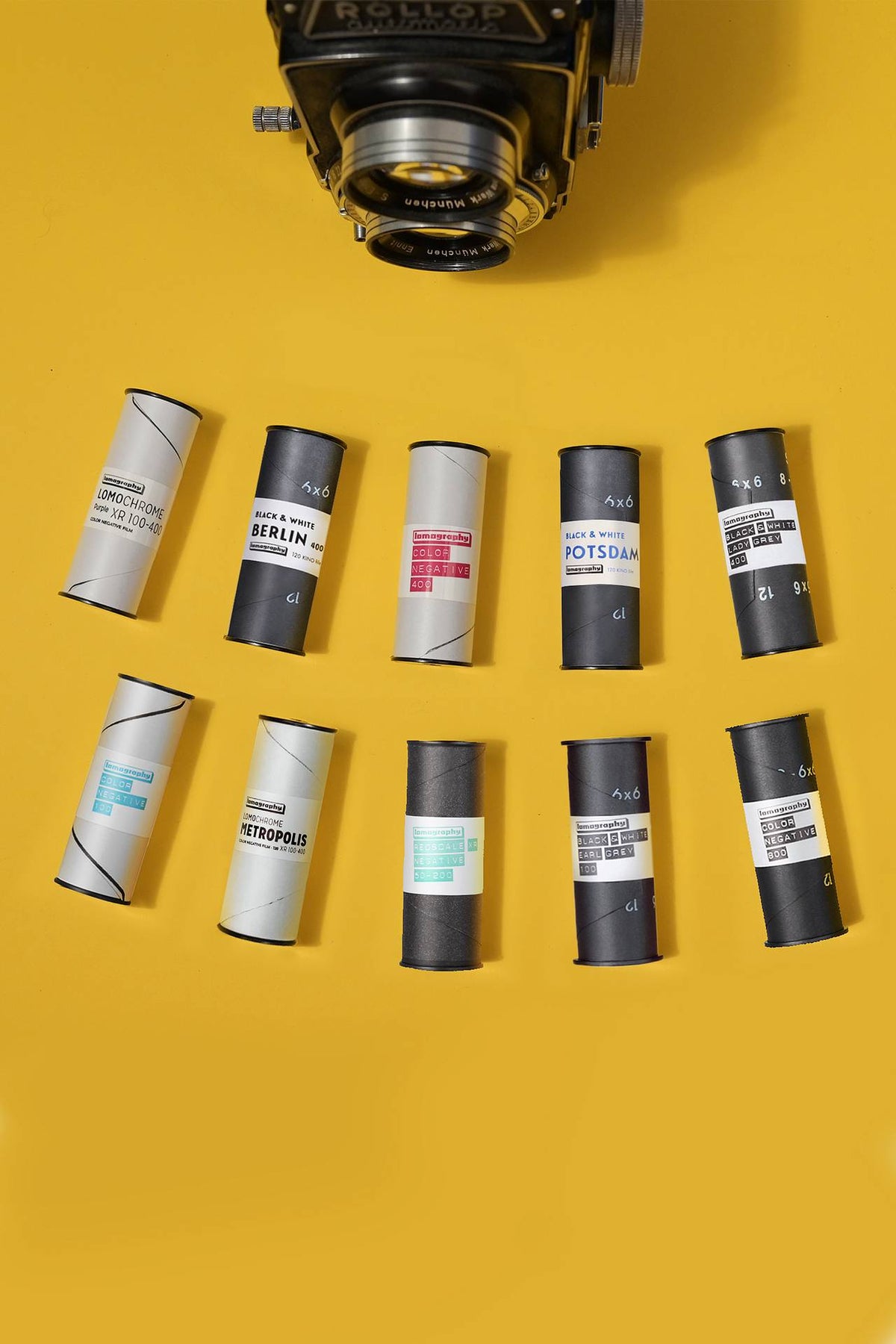 Lomography ISO 100 Color Negative Film (120 Roll Film)