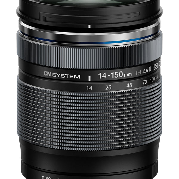 OM SYSTEM 14-150mm f4-5.6 iiズームレンズ OM SYSTEM 14-150mm f4-5.6 II M.Zuiko ED Lens for Micro Four Thirds