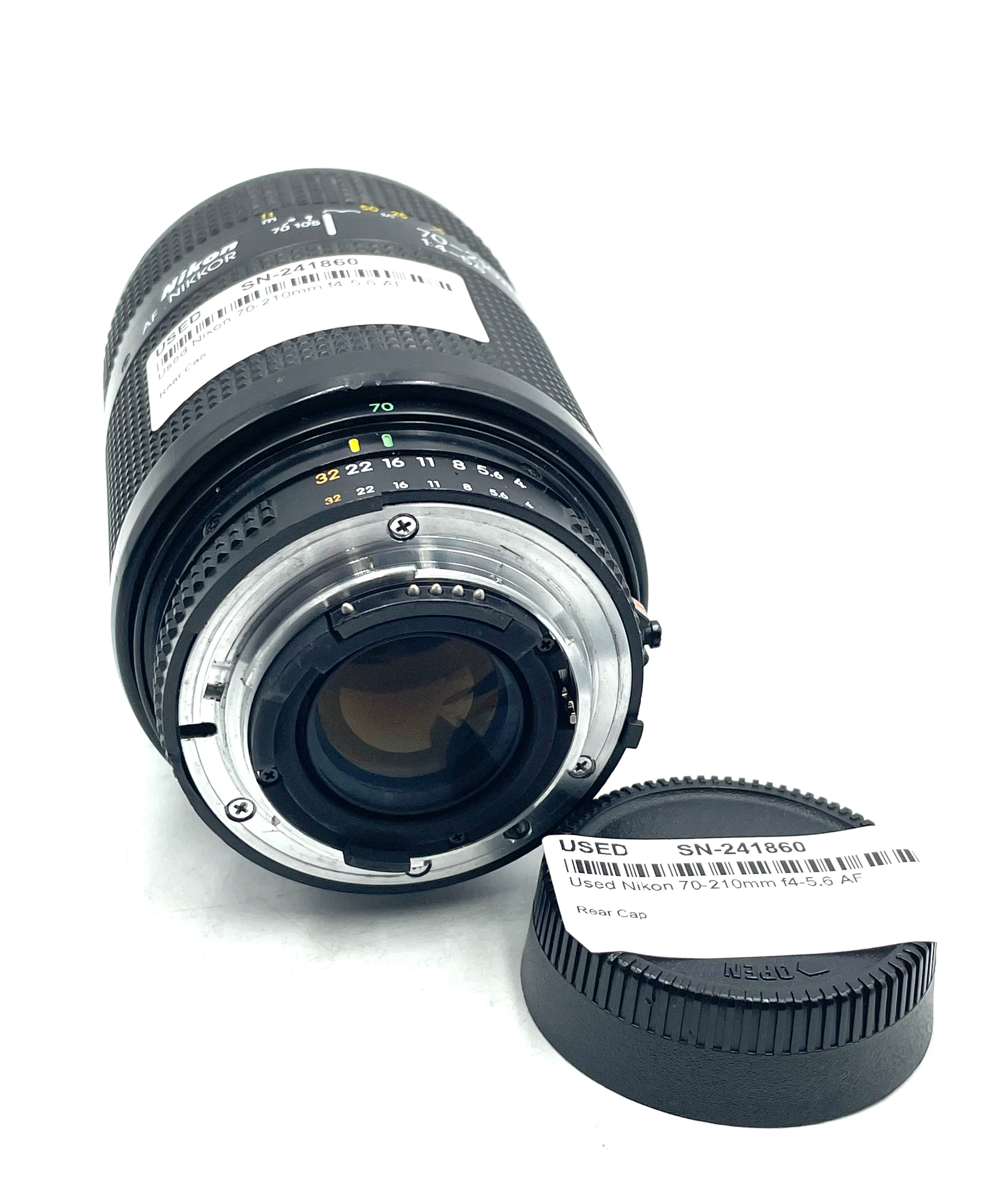 Used Nikon 70-210mm f4-5.6 AF