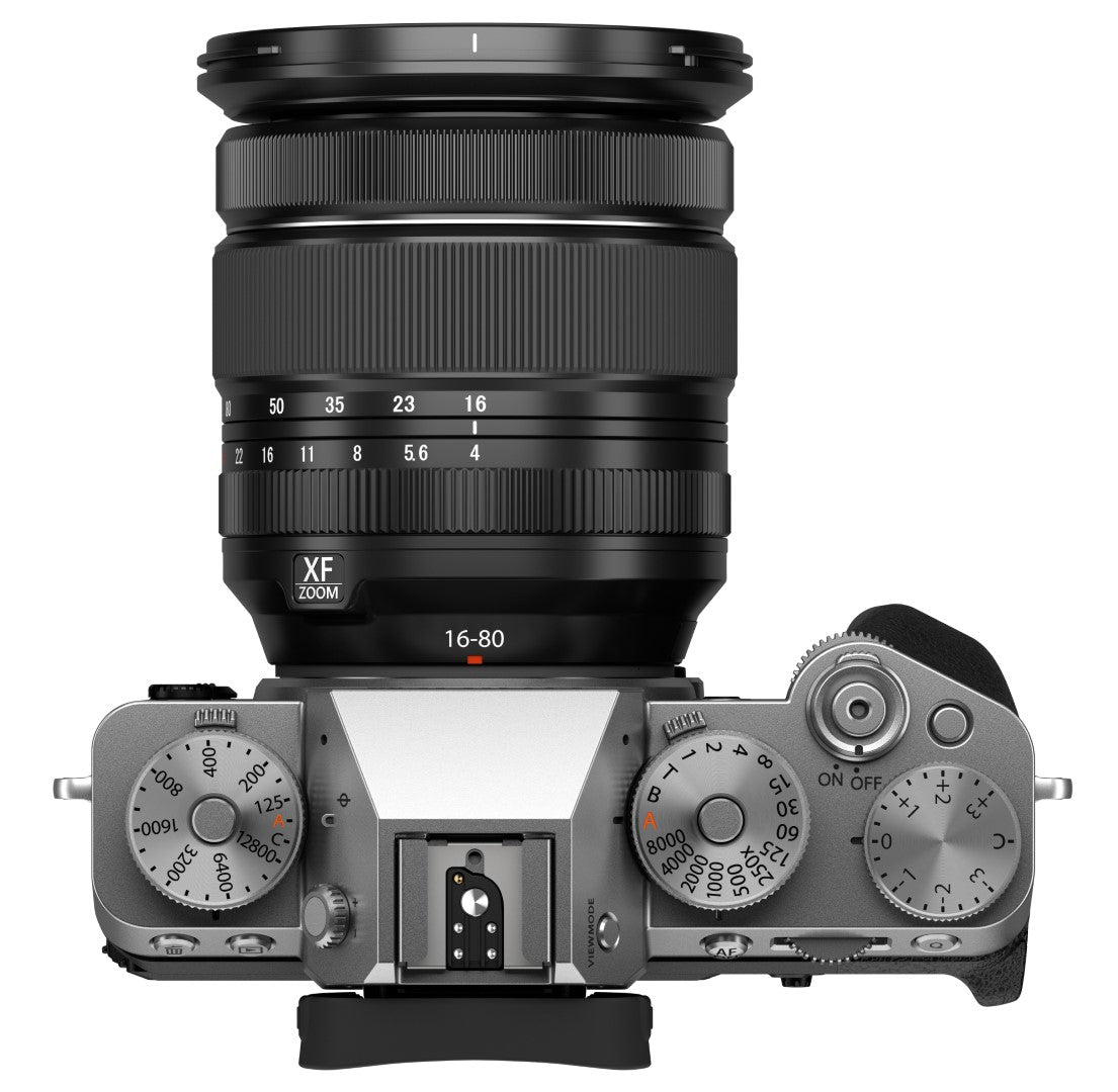 Fujifilm X-T5 Mirrorless Camera (Silver) with XF 16-80mm F4 Lens