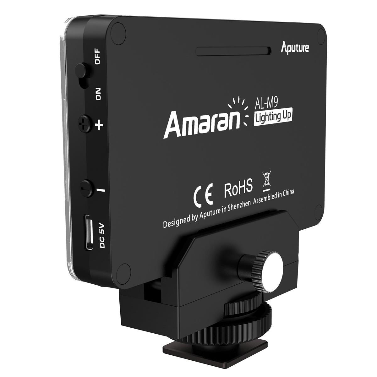 Aputure AL-M9 Amaran Pocket-Sized Daylight-Balanced LED Light