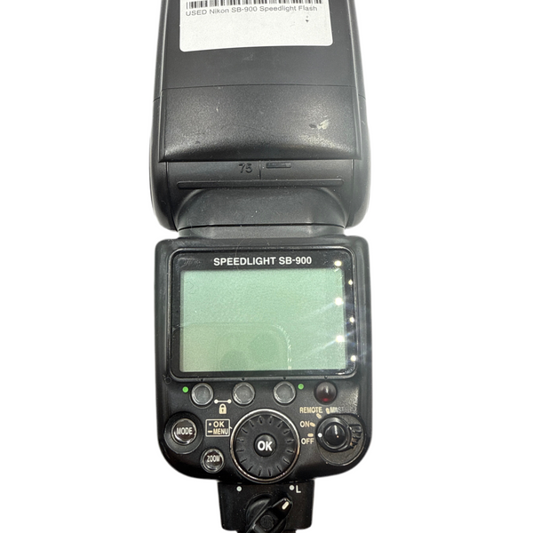 USED Nikon SB-900 Speedlight Flash